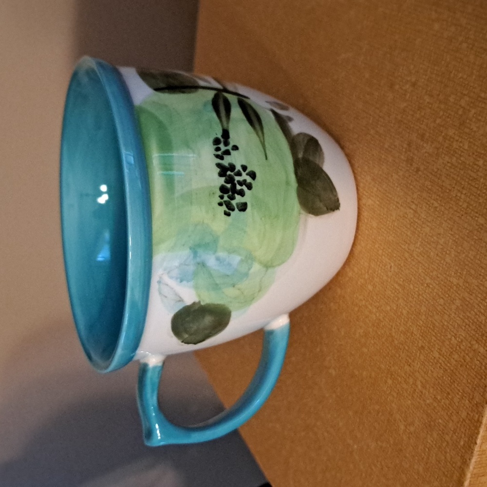 THE PIONEER WOMAN Vintage Large Floral Mug / Tea / Coffee / Soup Mug